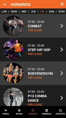 EnerGym android App screenshot 1