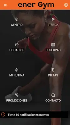 EnerGym android App screenshot 2